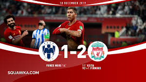 All predictions, data and statistics at one infographic. Liverpool 2 1 Monterrey Five Things Learned As Firmino Saves The Day