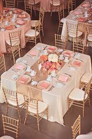 Romantic Summer Wedding At The Art Gallery Of Alberta Wedding Rose Gold Theme Gold Wedding Theme Pink And Gold Wedding