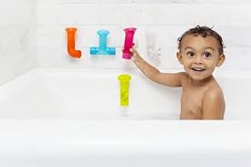 Baby bath wid pipe 💦💨 Boon Pipes Building Bath Toy Set Pieces Of 5 Amazon Ae Toys