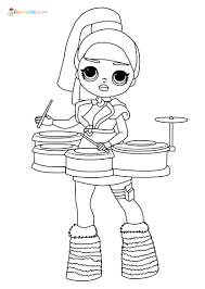 681 x 889 jpeg 63 кб. Lol Omg Coloring Pages Free Printable New Popular Dolls