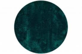 Runder designteppich celestial in bunt. Hochflor Teppich Ross Rund 34 Petrol Floorpassion