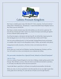 We did not find results for: Cabins Possum Kingdom