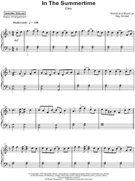 Da wir ein großes datingportal sind, findet hier jeder das passende gegenüber. In The Summertime Sheet Music 5 Arrangements Available Instantly Musicnotes