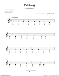 L Is For The Way You Look At Me Sheet Music Free Beethoven Ode To Joy Sheet Music For Clarinet Solo Pdf In 2020 Ode To Joy Sheet Music Piano Sheet Music Letters