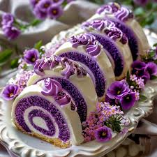 Daddy Recipes - Purple Velvet Cake Roll 🍰💜 Ingredients: -... | Facebook