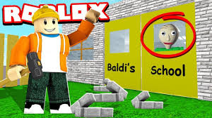 I Built Baldi S School Baldi S Basics Roblox Tycoon Youtube Roblox School Bendy And The Ink Machine