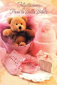Wholesale Spanish Baby Girl Card