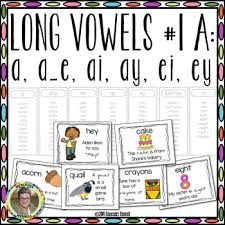 Ask the child to read the words by sounding out the letters. Long A Ai Ay A E Worksheets Teaching Resources Tpt