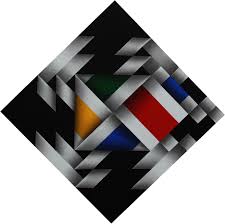 Coleópsama artis x (1992), de omar rayo en esta época se dedicó especialmente a la en 1971, el museo de arte moderno de bogotá organizó una exposición retrospectiva de su obra y entretanto, a la vez que sus intaglios alcanzaban reconocimiento, crecía la dedicación de omar rayo a la pintura. Omar Rayo El Rayo Que No Cesa Siglo Xxi Nh Galeria