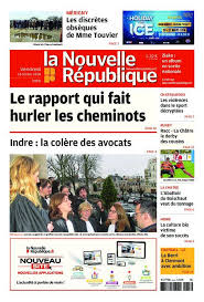 Compte officiel des services de l'état dans le département de l'indre. Alaune Bonjour Voici La Une De La Nr La Nouvelle Republique Indre Facebook