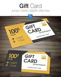 What kinds of gift card deals are there? 19 Gift Card Designs Examples Psd Ai Examples