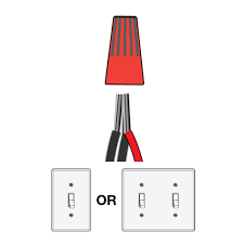 When a white wire is augmented with a red or black color marking, this often indicates that it is being used as a hot wire rather than a neutral wire. Wiring Your Fan On A Single Or Dual Wall Switch Hunter Fan
