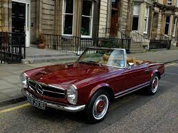 1967 mercedes benz 280sl 129500 00 gbp ruby red metallic with cognac interior this is the model they all want and they cer benz classic cars mercedes benz