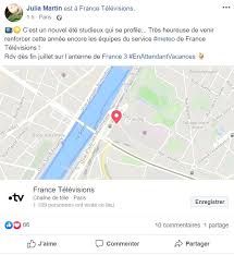 Weather parigi, temperature, umidità, piogge, neve, clima, vento, inquinamento aria, pollini. La Journaliste Et Animatrice Radio Julia Martin Rejoint A Nouveau Les Equipes De France Televisions Pour Presenter La Meteo Cet Ete Sur France 3 Jean Marc Morandini