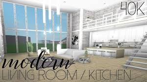 Roblox Willkommen In Bloxburg Modernes Wohnzimmer Kuche Lebendig Bloxburg K Living Room Design Blue Interior Design Living Room Modern Living Room