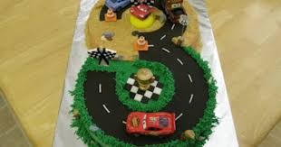 So, cars and cones are molding chocolate candies. Cars Cake For A 3 Year Old S Birthday Disney Cars Cake Car Cake Cars Birthday Cake