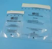 7 Slot Absorbent Hospital Transportation Packing 95kpa Specimen Transport  Bag