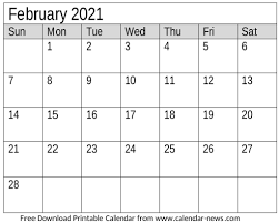 Two month calendar template is the best known for various purposes, starting from making notes to marking some important dates. February 2021 Calendar Print And Download Monthly Template