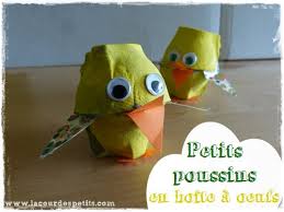 Les activités manuelles pour enfants de laetitia. Un Bricolage Poussin Pour Paques La Cour Des Petits