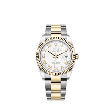 Wind and set a ladies rolex datejust quickset. Rolex Datejust 36 Watch Yellow Rolesor Combination Of Oystersteel And 18 Ct Yellow Gold M126233 0030