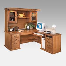Its construction based on a poplar and oak wood is very durable and solid. Oak L Shaped Desk Ideas On Foter