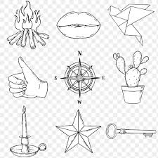 Black And White Png Sticker Black And White Journal Sticker Set Design Element Free Image By Rawpixel Com Noon In 2020 Journal Stickers Design Element Sticker Set