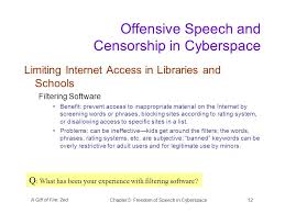 Check spelling or type a new query. A Gift Of Fire 2edchapter 5 Freedom Of Speech In Cyberspace1 Powerpoint Slides To Accompany A Gift Of Fire Social Legal And Ethical Issues For Ppt Download
