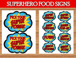 Birthday Boy Free Birthday Nutrition Facts Label Template Superhero Birthday Party Food Labels Superhero By Krownkreations 2 99 Superhero Birthday Party Food Superhero Party Food Superhero Birthday Food