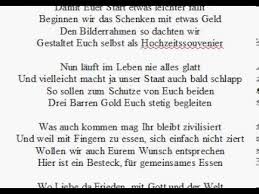 Sie und ihr liebster / ihre liebste haben sich dazu entschlossen, den bund fürs leben zu schließen? Gedicht Zur Hochzeit Hochzeitsgedicht Traualtar Youtube Gedichte Zur Hochzeit Hochzeitsgedicht Gluckwunsche Hochzeit