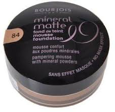 Bourjois Tonal Mineral Matte Mousse Beige Gourmand Cream Foundation No 84