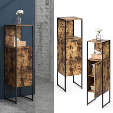 Homecho badezimmer schrank hochschrank weiß mit schublade badregal aufbewahrung aus holz badezimmerschrank badmöbel bht ca: Vicco Badschrank Fyrk Vintage Kaufland De