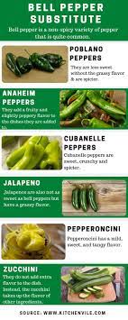 What Can I Use As A Bell Pepper Substitute Kitchenvile