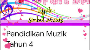 Video pembelajaran kali ini akan berkait dengan video yang seterusnya.jadi terus menonton dan semoga dapat membantu guru2 dan murid2 semua. Pendidikan Muzik Tahun 4 Tajuk Simbol Muzik Dubai Khalifa