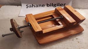 Ahsap Mengene Yapimi How To Make A Press Vise Ahsap Isleri Matkap Urunler