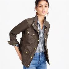 The Downtown Field Jacket Trenches Anoraks J Crew Field Jacket Outfit Field Jacket J Crew Outfits