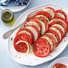 Sliced Tomato Salad Recipe Fresh Tomato Recipes Tomato Recipes Tomato Salad Recipes