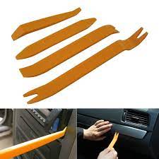 Universe Of Goods Buy Professional 4pcs Orange Abs Automobile Audio Door Clip Panel Trim Dash Auto Radio R Removal Tool Hand Tool Sets Electrical Hand Tools