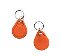 Colorful ABS Material RFID Keychain Waterproof Key Fob Tag