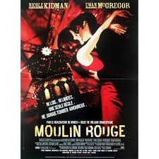 Tocados para el pelo sombreros y tocados accesorios para el pelo vestimentas adornos disfraces 2017 estilo de celebridad posters de films diamantes. Moulin Rouge Movie Poster 15x21 In