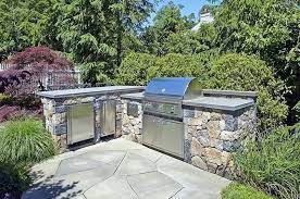 L shaped outdoor kitchen island. 37 Outdoor Kitchen Ideas Designs Picture Gallery Designing Idea