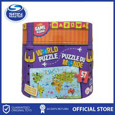 Maybe you would like to learn more about one of these? Game Squad World Map 50 Piece Puzzle Tub Lazada Ph