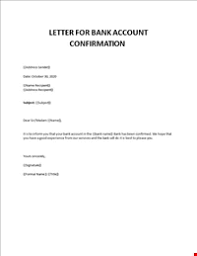 Company bank account opening request letter. Company Name Change Letter To Bank