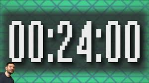 If you want to start again and set timer for 24 minutes or set alarm for 24 minutes, just press the reset button. 24 Minutes Timer 24 Minute Countdown Timer Youtube