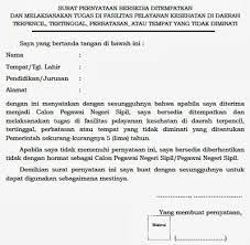 Contoh surat pernyataan adalah surat yang digunakan untuk menyatakan sesuatu kepada penerima. Contoh Surat Pernyataan Diri Bersedia Ditempatkan Contoh Surat