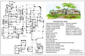 Modifications and custom home design are also available. Custom Residential Home Designs By I Plan Llc Floor Plans 7 501 Sq Ft To 10 000 Sq Ft Architectural Floor Plans House Plans Mansion Floor Plans