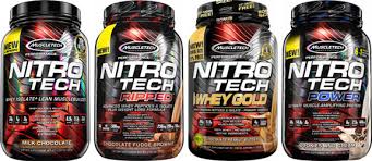 Muscletech Nitrotech Whey Proteins Whey Ripped Whey Gold