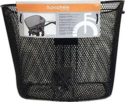 Prophete Cestino Da Bicicletta City Con Adattatore Attacco Manubrio 6453