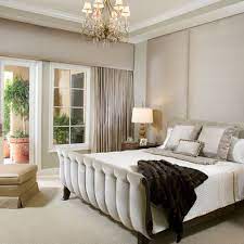 Bedroom Upholstered Wall Design Upholstered Cornice And Elgant Drapes Upholstered Walls Transitional Bedroom Design Luxury Bedroom Master