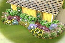 Check spelling or type a new query. Image Result For Plants Around Deck Front House Landscaping Full Sun Perennials Perennial Garden Plans