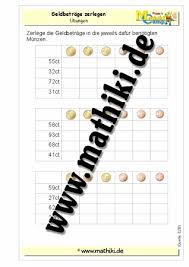 Geldbetrage Zerlegen Bis 100 Cent C 2011 2016 Www Mathiki De Ihre Matheseite Im Internet Math Money Geld Euro Cent Arbeitsbl Geldbetrag